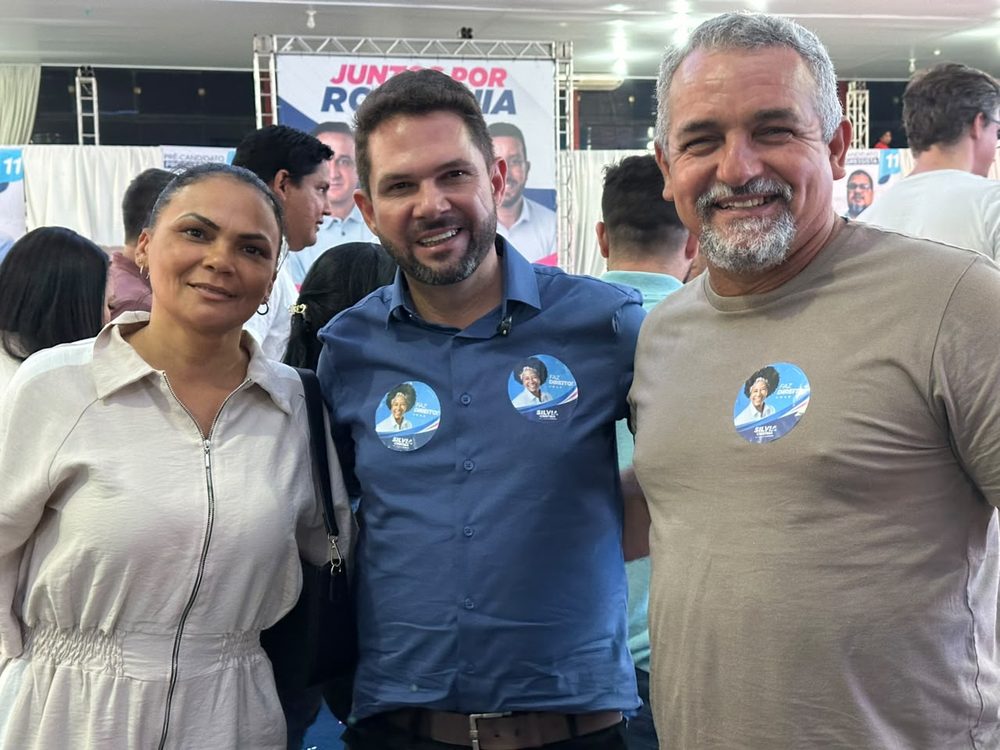 Leandro Alves em agenda de campanha com apoiadores