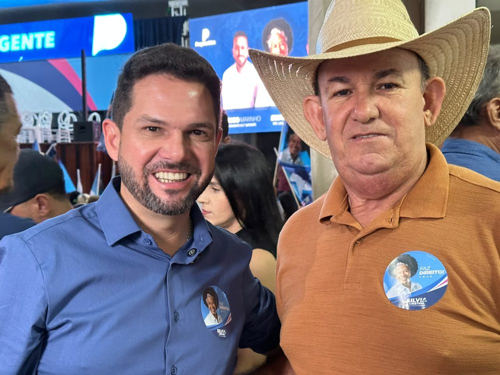 Leandro Alves em encontro político